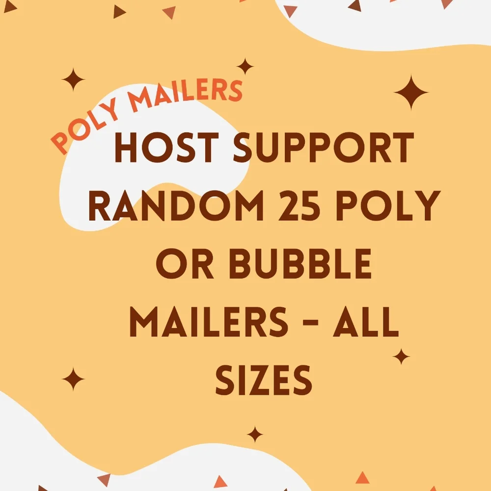 Poly Mailers - Random 25 Pack